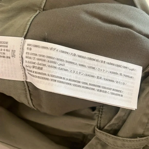 🫒 Abercrombie & Fitch Olive Green Romper, Size: M - Picture 11 of 17